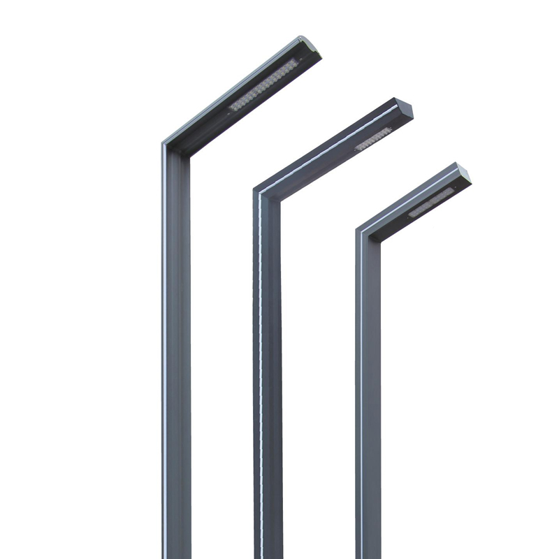 Lampes de jardin extérieures en aluminium pour poteaux lumineux DDK-GN002