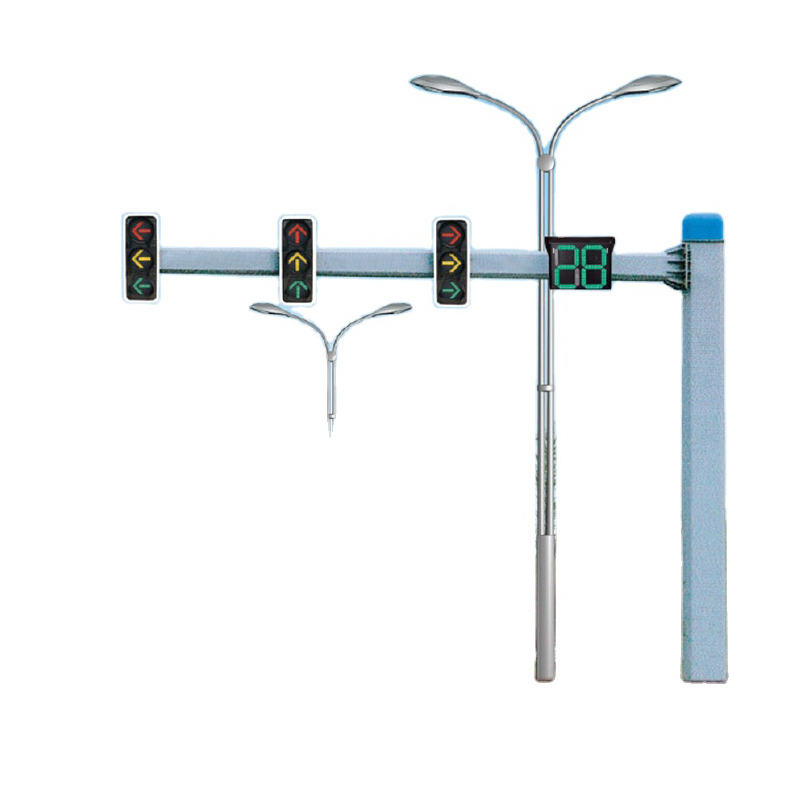 Poteaux en acier pour feux de signalisation