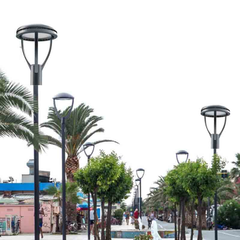 Le jardin DY2107 allume des lampes de paysage extérieures avec trois supports