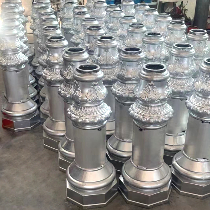 Couvercle de Base décoratif en aluminium DDK-1401, pour poteaux d'éclairage, luminaires extérieurs